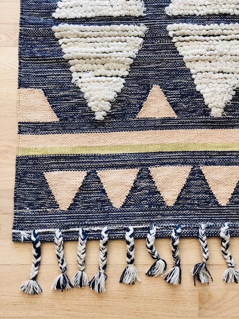 Amante Marketplace Shaggy Blue Rug 6 Amante Marketplace Shaggy Blue Rug