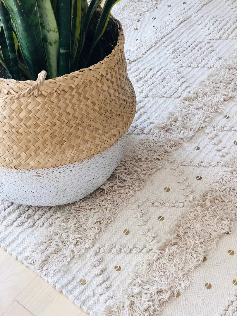 Amante Marketplace Cotton Shaggy Natural Rug 5 Amante Marketplace Cotton Shaggy Natural Rug