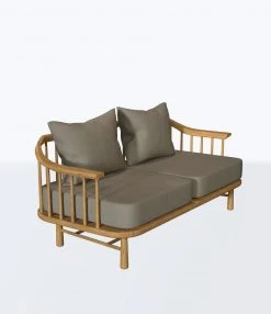Masaya & Co. Coyolito Sunbrella Loveseat Sofa Furniture