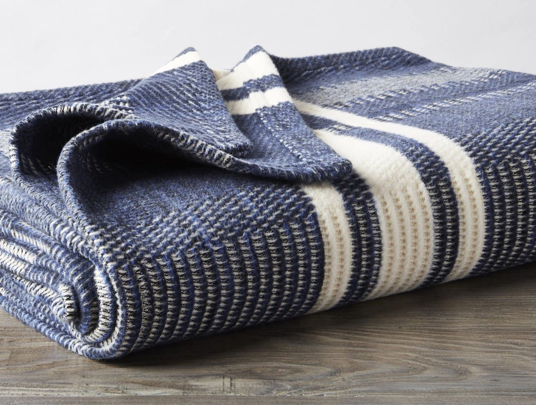 Coyuchi Cirrus Throw Blanket - Midnight Home Goods 3 Coyuchi Cirrus Throw Blanket - Midnight Home Goods