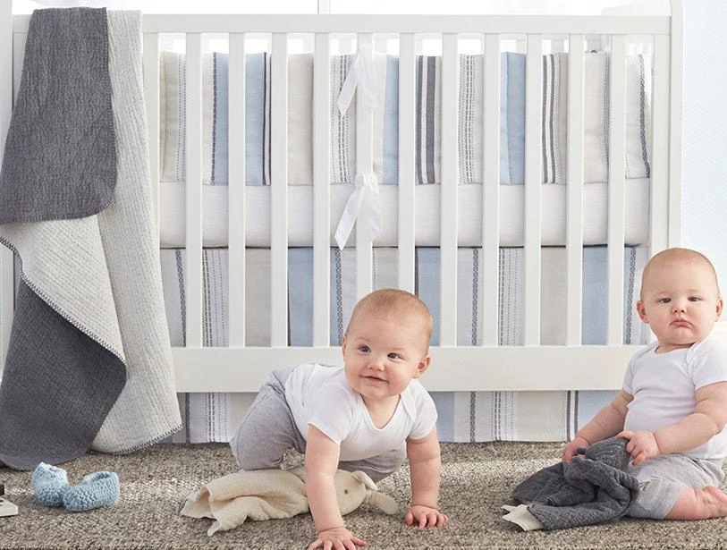 Coyuchi Cozy Cotton Baby Blanket - Charcoal Home Goods 4 Coyuchi Cozy Cotton Baby Blanket - Charcoal Home Goods