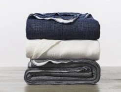 Coyuchi Cozy Cotton Blanket - Alpine White