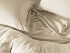 Coyuchi Sateen Pillowcase Set - Undyed Fair Trade