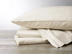 Coyuchi Home Goods Sateen Sheet Set - Undyed