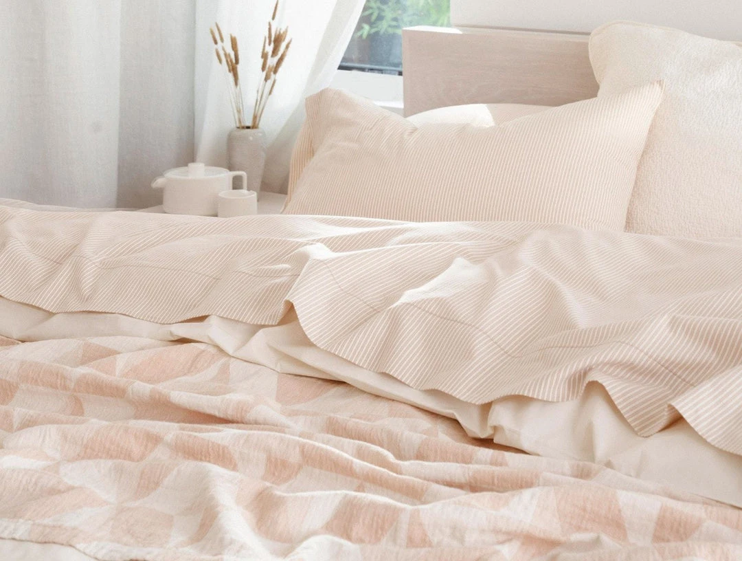 Coyuchi Pismo Blanket - Ginger Home Goods 4 Coyuchi Pismo Blanket - Ginger Home Goods