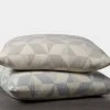 Coyuchi Home Goods Pismo Euro Sham - Fog 1 Coyuchi Home Goods Pismo Euro Sham - Fog