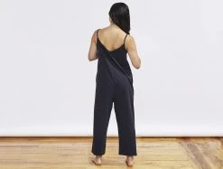 Coyuchi Best Sellers Solstice Romper - Deep Graphite