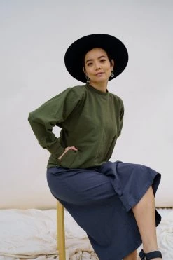 Mien Cozy Fleece Sweatshirt