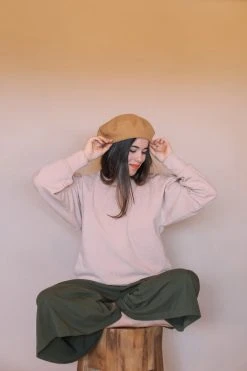 Mien Cozy Fleece Sweatshirt