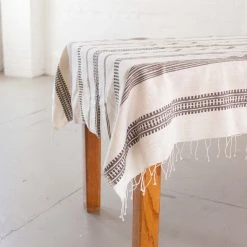 Creative Women Aden Tablecloth - Gray