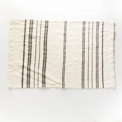 Creative Women Home Goods Avery Tea Towel - Gray