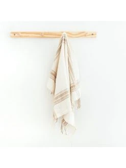 Creative Women Cabin Hatch Hand Towel - Beige