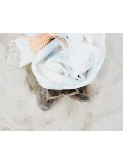 Creative Women Camden Bath Towel - Tangerine + Azure Home Goods