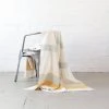 Creative Women Camden Lightweight Blanket - Azure + Gold Home Goods
