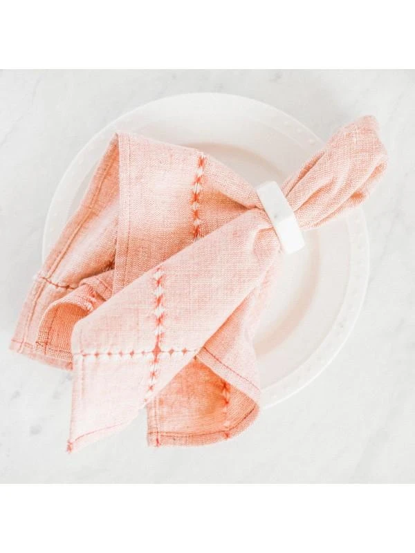 Creative Women Pulled Napkin - Red Kitchen + Dining 4 Creative Women Pulled Napkin - Red Kitchen + Dining
