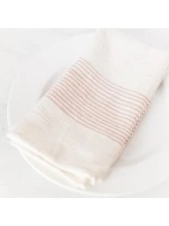 Creative Women Kitchen + Dining Riviera Napkin - Blush