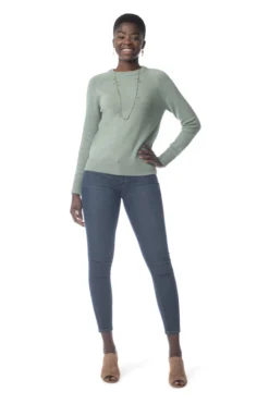 Synergy Organic Clothing Crew Sweater - Lily Pad