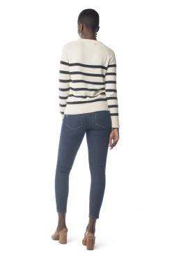 Synergy Organic Clothing Crew Sweater - Stripe