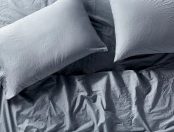 Coyuchi Crinkled Percale Pillowcase Set Home Goods