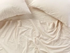 Coyuchi Crinkled Percale Pillowcase Set Home Goods