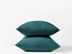 Coyuchi Crinkled Percale Pillowcase Set Home Goods