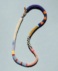 Kisiwa Jewelry Cuerda One Of A Kind Beaded Choker