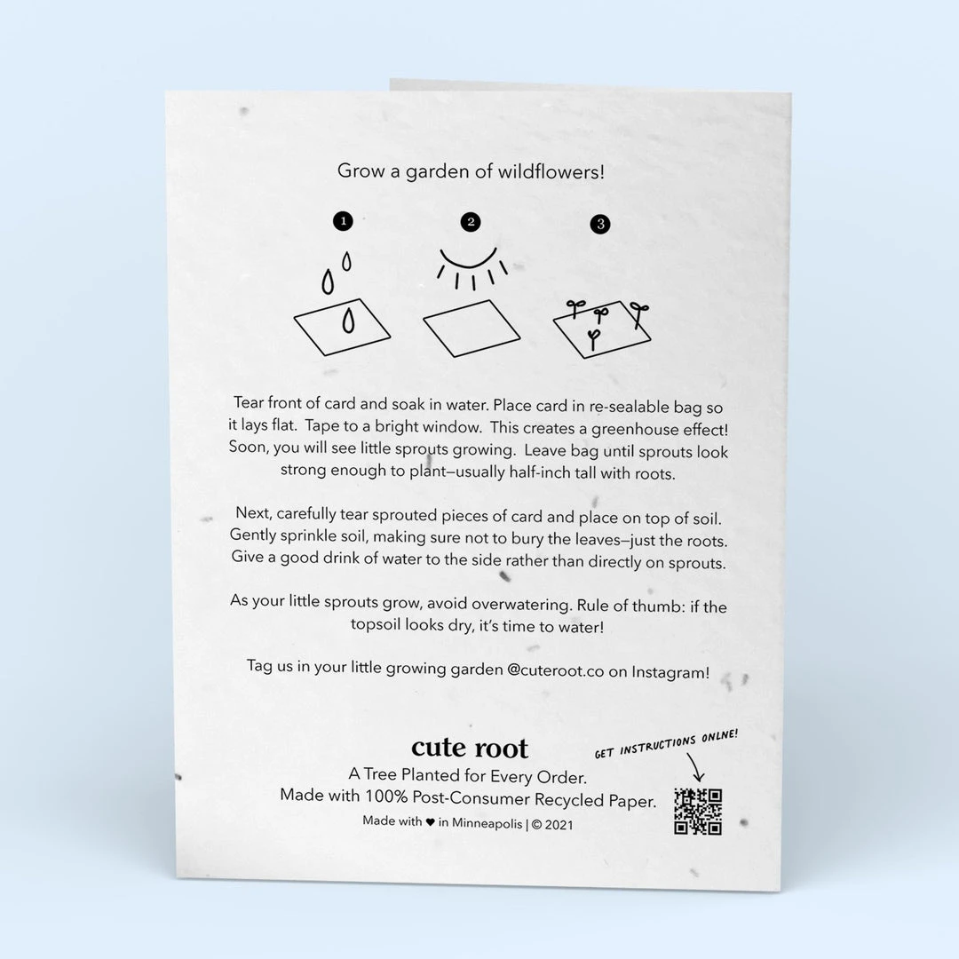 Cute Root My Favorite Plant Lady Plantable Cards - 10 Pack Greeting Cards 11 Cute Root My Favorite Plant Lady Plantable Cards - 10 Pack Greeting Cards