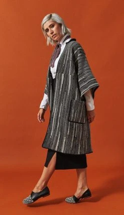 Darzah Black Tatreez Flat D'orsay 13 Darzah Black Tatreez Flat D'orsay