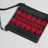 Darzah Accessories Cypress Tatreez Crossbody Bag - Red