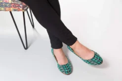 Darzah Tatreez Flats - Teal