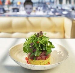 Bibol Dia Bamboo Deep Plate