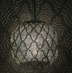Dounia Home Aria Pendant Light - Gunmetal Handcrafted