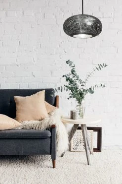 Dounia Home Lila Pendant Light- Gunmetal Lighting