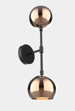 Dounia Home Mishal Dual Globe Wall Sconce Lighting