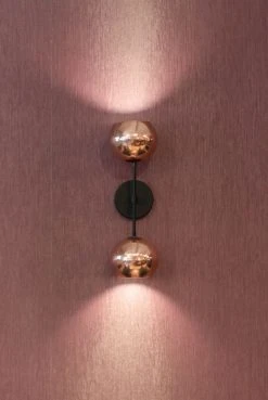 Dounia Home Mishal Dual Globe Wall Sconce Lighting