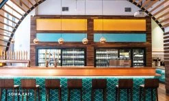 Dounia Home Nur Pendant Light - Brass