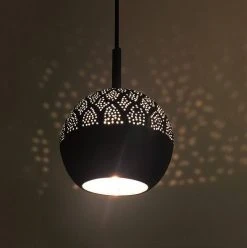 Dounia Home Lighting Nur Pendant Light - Gunmetal