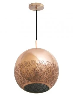 Dounia Home Nur Reversed Pendant Light - Copper Lighting