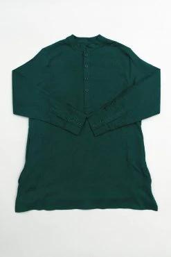 Dushyant Asthana Men's Bombay Oversized Shirt - Dark Green
