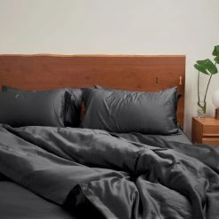 Looma Home Goods Duvet Set - Charcoal