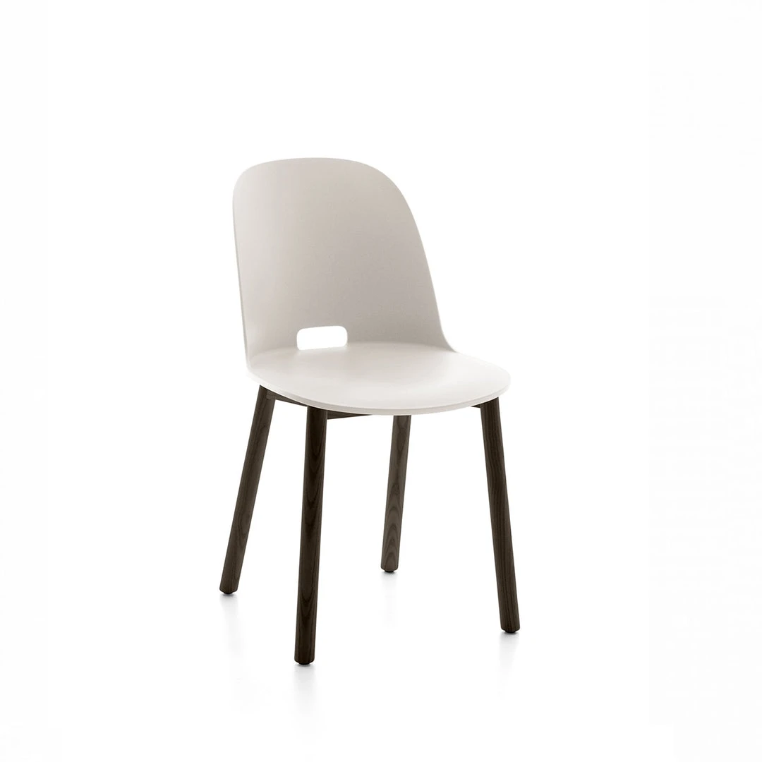 Emeco Alfi Recycled High Back Chair - Dark Ash 9 Emeco Alfi Recycled High Back Chair - Dark Ash