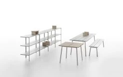 Emeco Run Shelf - Aluminum Frame Furniture