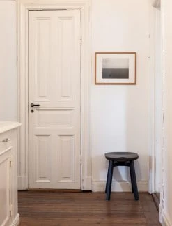 Emeco Su Small Stool - Wood Frame