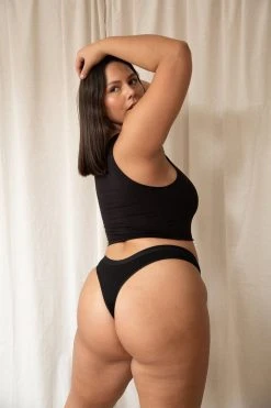 Mary Young Emery Bamboo Thong Underwear Underwear + Bras