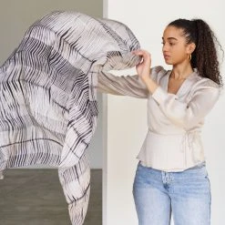 Studio Variously Ero Silk Scarf Accessories 15 Studio Variously Ero Silk Scarf Accessories