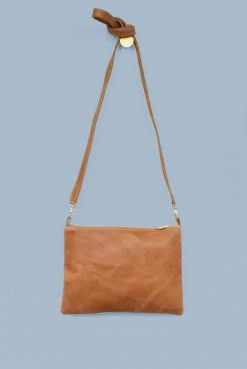 Purse & Clutch Ethiopian Leather Crossbody - Caramel Accessories