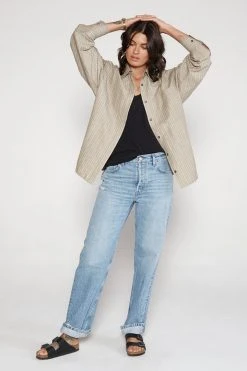 ÉTICA New Arrivals Altin Slouch Boyfriend Jeans