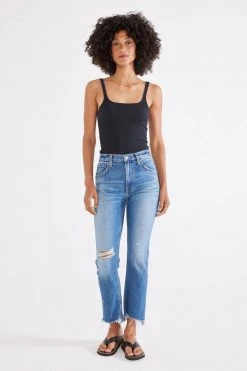 ÉTICA Brigitte Mid Rise Crop Jeans New Arrivals