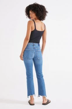 ÉTICA Brigitte Mid Rise Crop Jeans New Arrivals