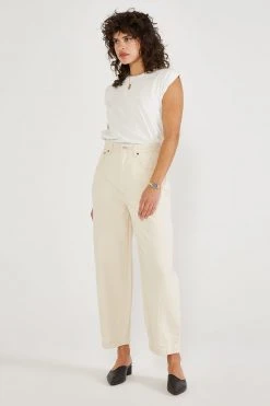 ÉTICA New Arrivals Iris Relaxed Taper Jean - Natural